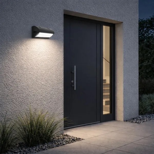 Kültéri fali lámpa FREON 1xE27/50W/230V IP54 antracit
