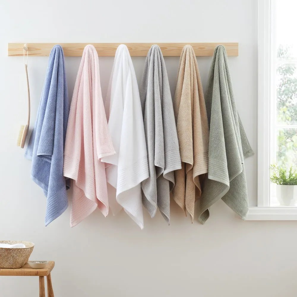 Fehér frottír egyiptomi pamut fürdőlepedő 90x140 cm – Bianca
