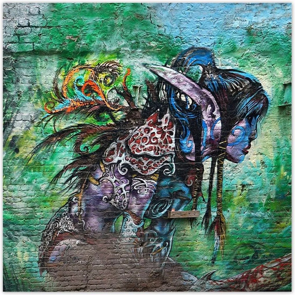 Poszterek 100x100 Graffiti Utcaművészet