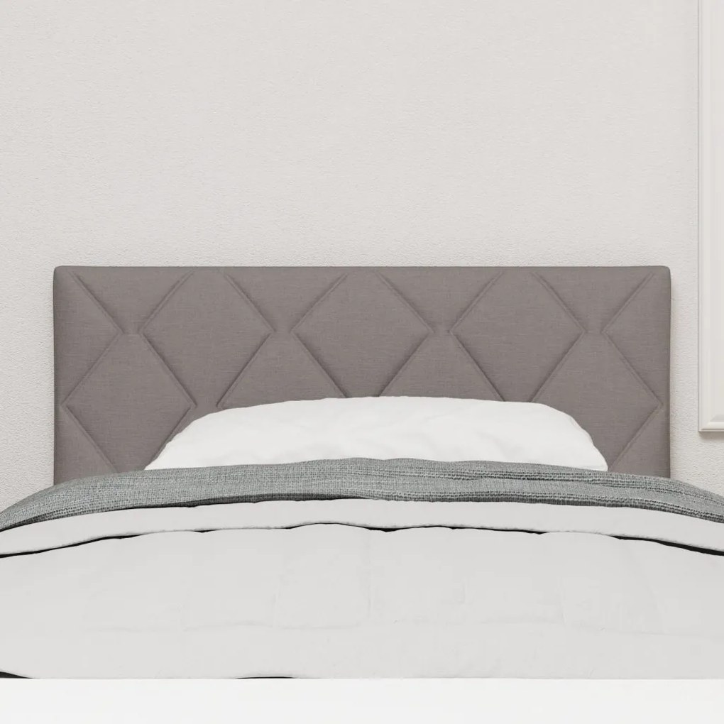 Fejtámla Gyémánt Blokk Design Taupe 100 cm Szövet