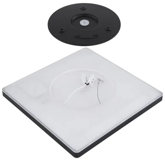 Globo 41563-24B - SAPANA LED 24W 230V IP44 fürdőszobai mennyezeti lámpa fekete