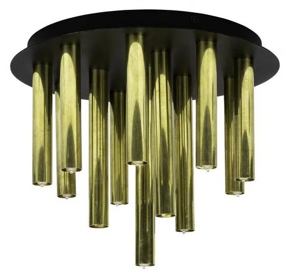 Markslöjd 108504 - Mennyezeti lámpa GOCCE 13xG9/10W/230V arany/fekete