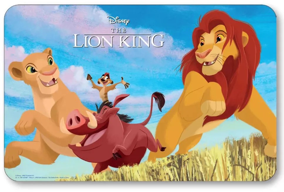 Disney Az Oroszlánkirály Friends tányéralátét 43x28 cm
