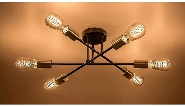 Rabalux 71026 - BRANWEN 6xE27/25W/230V mennyezeti lámpa