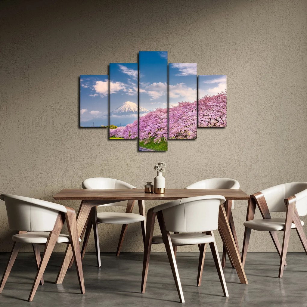 Kép - Japán tavaszi táj (150x105 cm)