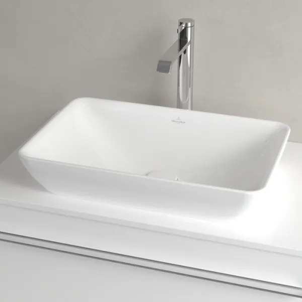 Villeroy & Boch 411355R1 - Ráépíthető mosdó VENTICELLO 55,5x36 cm kerámia/fehér