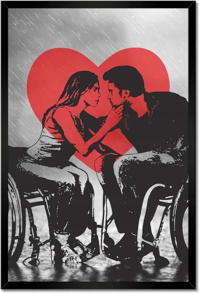 Poszterek keretben 40x60 Szerelem Érzés Párkapcsolat