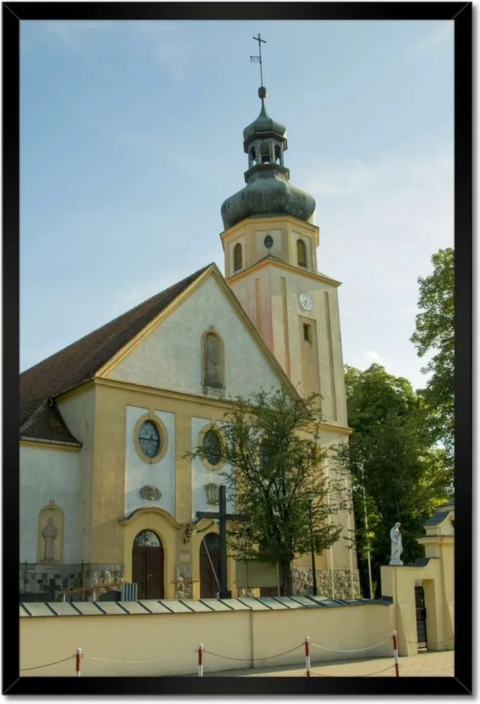 Poszterek keretben 40x60 Erdélyi templom