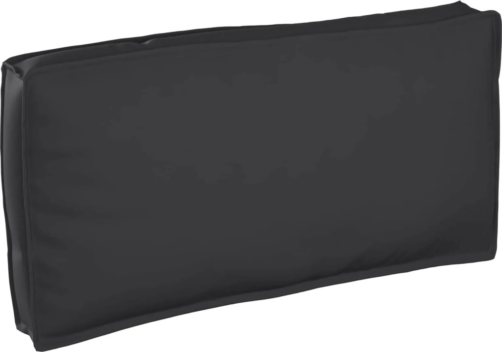 vidaXL Párna Fekete 120 x 60 x 12 cm Oxford Szövet