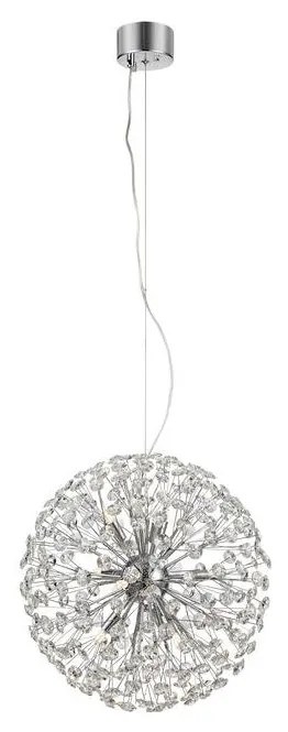 Markslöjd 108101 - Kristálycsillár zsinóron BOLID 9xG9/20W/230V