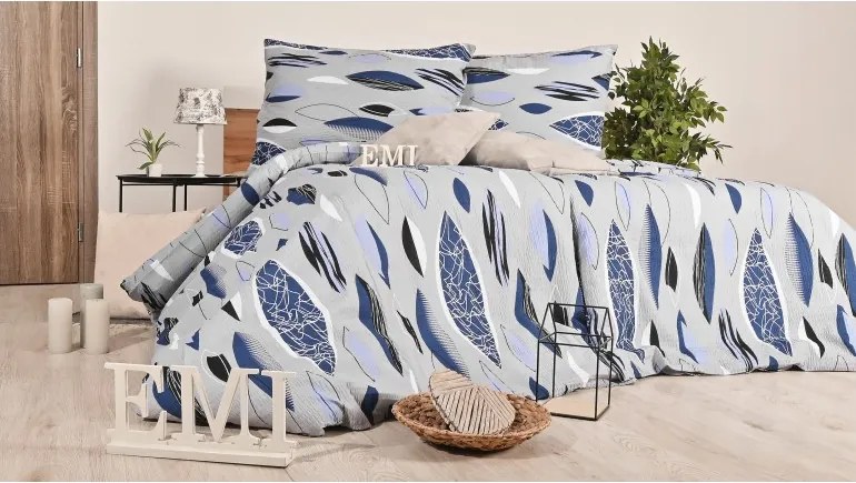 EMI Axel krepp ágyneműhuzat, A standard egyszemélyes ágy szett tartalma: 1x 140x200 + 1x 70x90