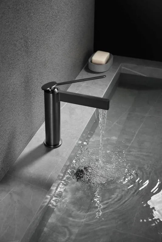 AREZZO design ELEGANT mosdócsaptelep, gun metal