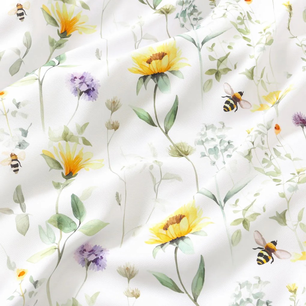 Goldea ovális teflonos terítő - réti világ 120 x 160 cm