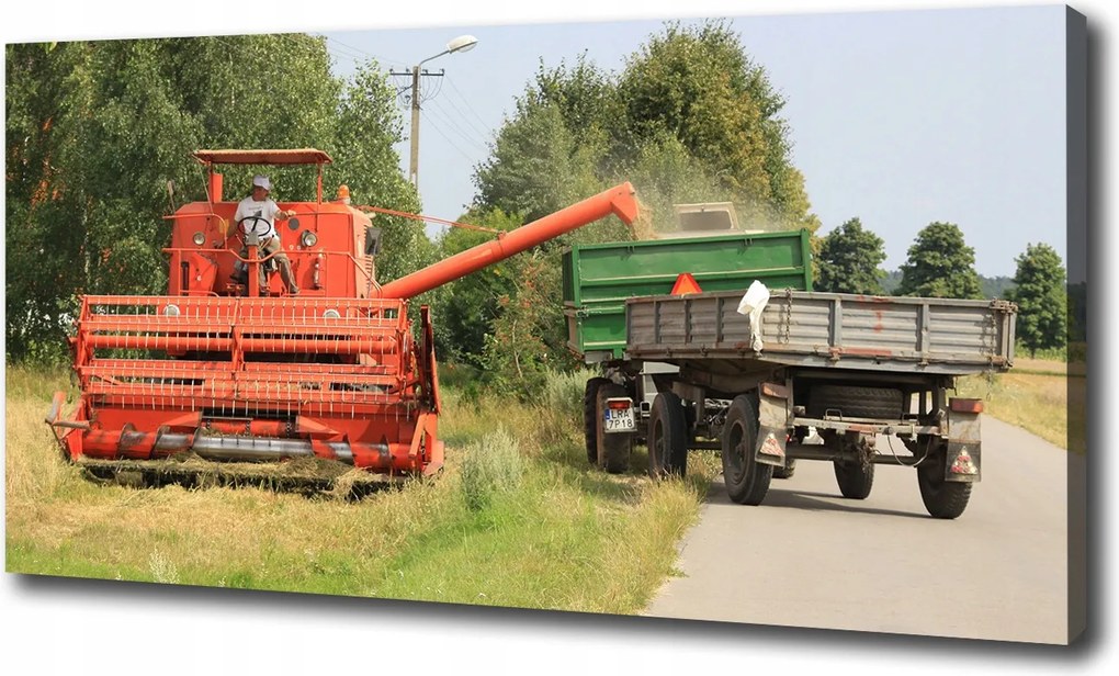 Canvas falikép Kombájn 100x70 cm