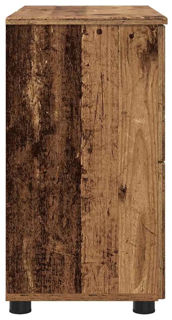 Fürdőszoba Székény fiókkal Régi fa 76.5 x 35 x 64 cm Faanyag