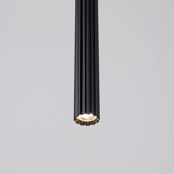 Sollux SL.1338 - Csillár zsinóron ARCHE 1xG9/8W/230V fekete