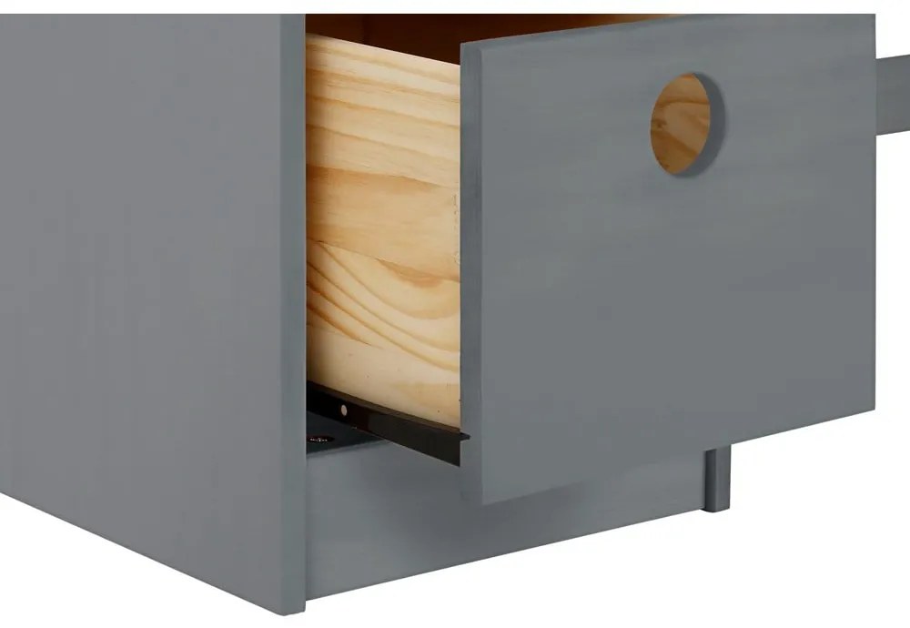 Borovi fenyő íróasztal 50x100 cm Alpi – Støraa