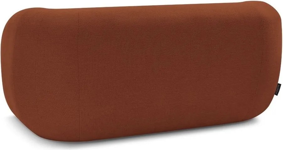 Narancssárga zsenília kanapé 160 cm Celine – Bobochic Paris