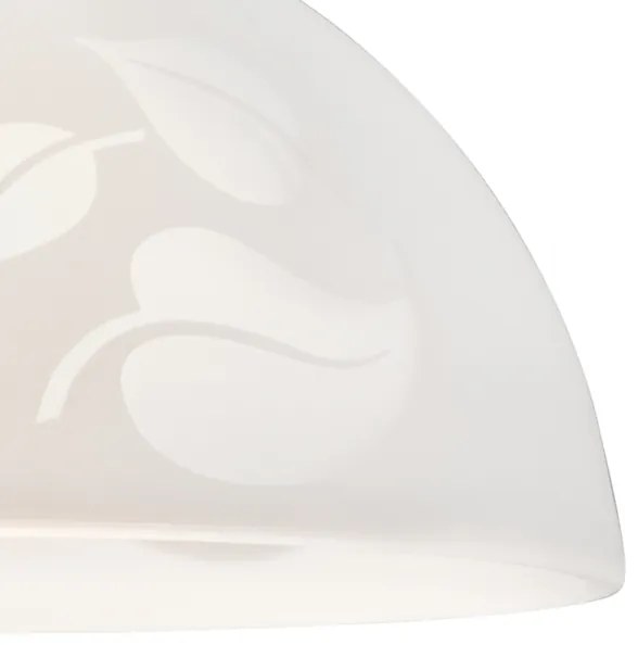 Csillár zsinóron 1xE27/60W/230V levelek