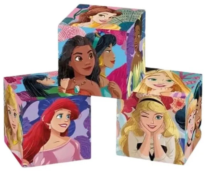Disney Hercegnők Bonding mesekocka 6 db-os Clementoni