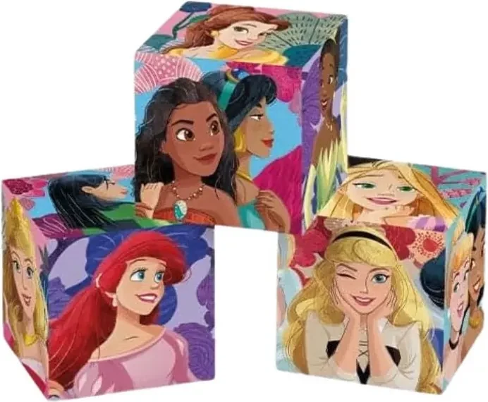 Disney Hercegnők Bonding mesekocka 6 db-os Clementoni | BIANO