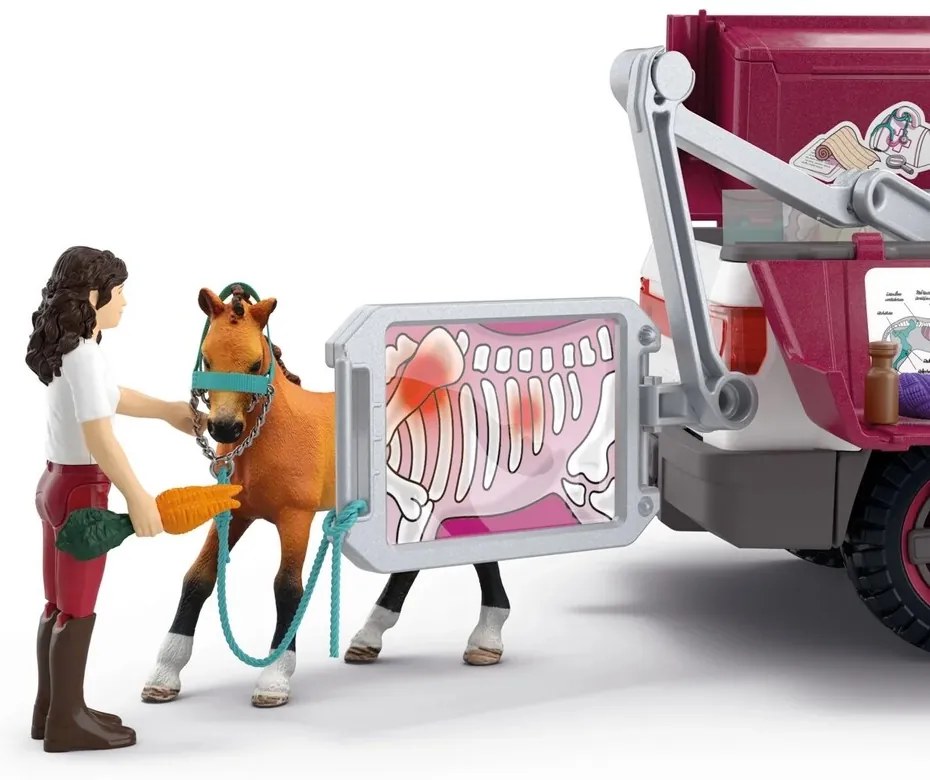 Schleich 42704 Mobil állatorvos pótkocsival