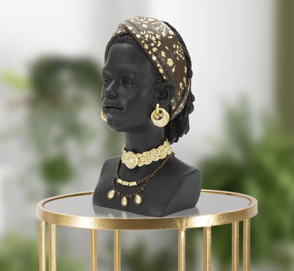 Massai nő 19x18,5x30cm