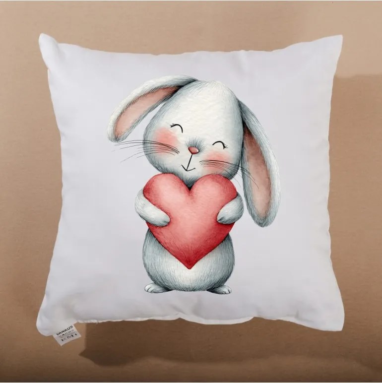 EMI Bunny Love díszpárna 40x40 cm