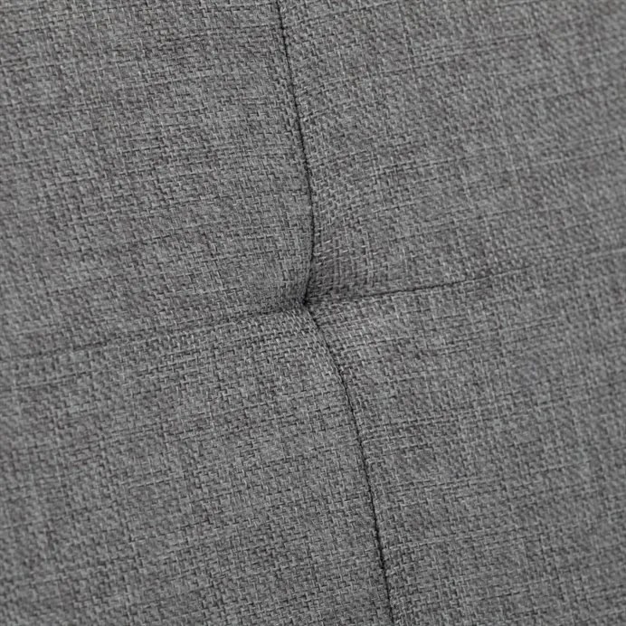 Tárolós Puff, Szürke Durva Szövet. TAB-462 GREY2