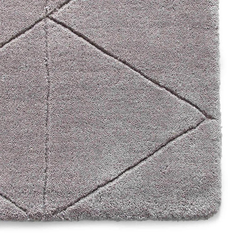Kasbah szürke gyapjú szőnyeg, 150 x 230 cm - Think Rugs