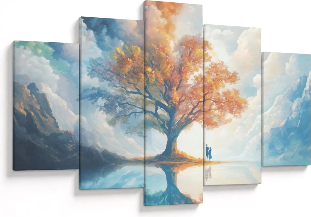 Kép – Az élet és szerelem fája (150x105 cm)