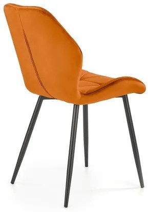 K-453 étkezőszék fahéj bársony