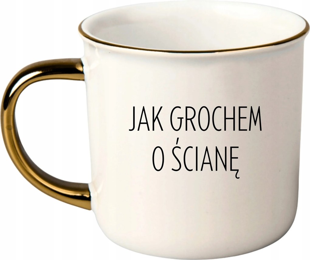 Bögre Fehér Arany Rant Ajándék Vicces Anyák Napja Borsó A Falon