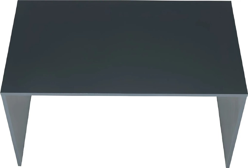 Íróasztal, grafit/fehér, RIOMA NEW TYP 11