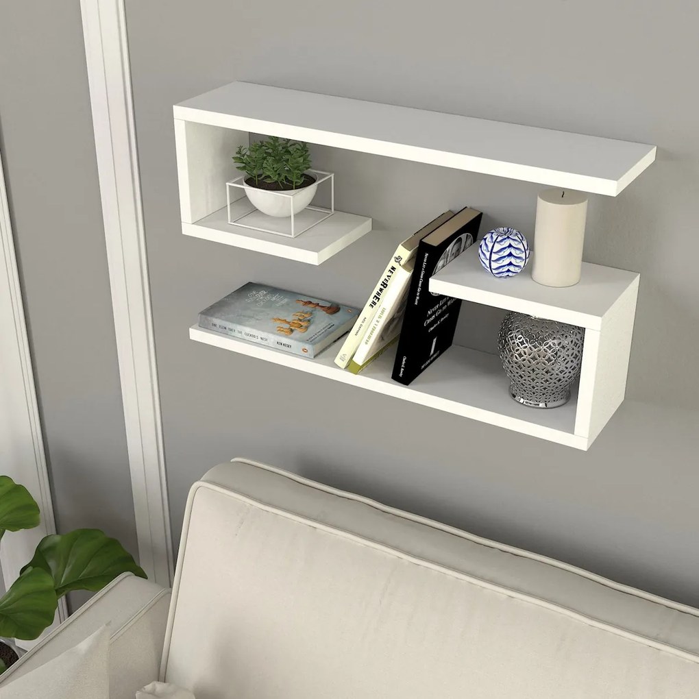Jenika White polc, 2 db