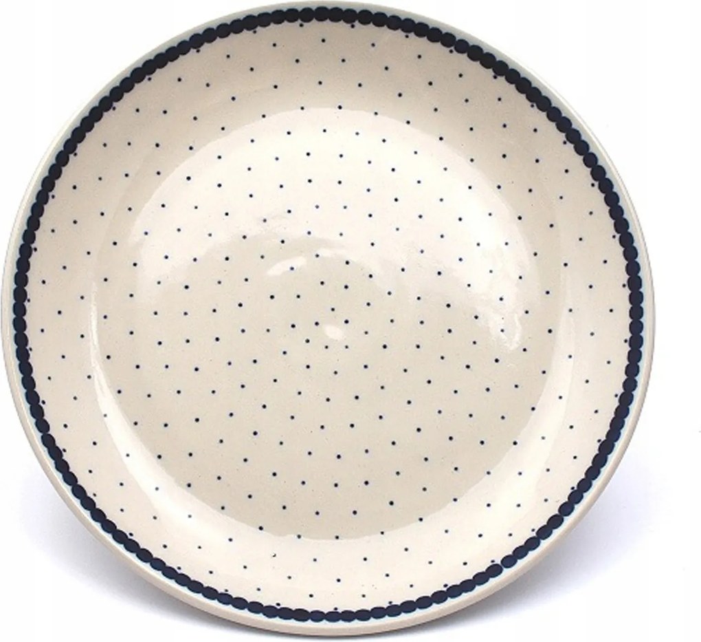 Ebédlő tányér 25cm Ceramika Artystyczna Bolesławiec