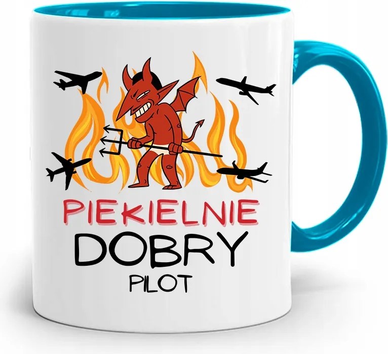 Távirányítós Kék Bögre Születésnapi Ajándék fényképes nyomtatással