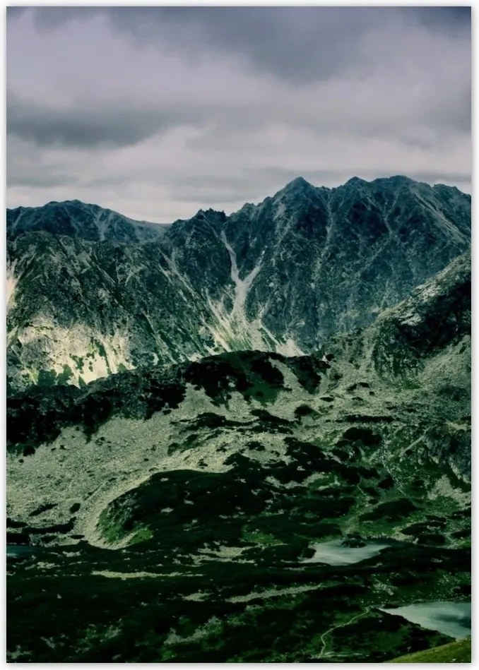 Poszterek A4 Pion Tátra Lengyel hegyek Kilátás