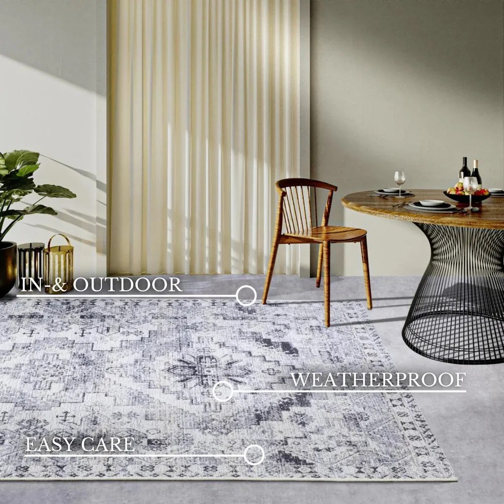 Szürke kültéri szőnyeg 120x180 cm Esther – Villeroy&amp;Boch