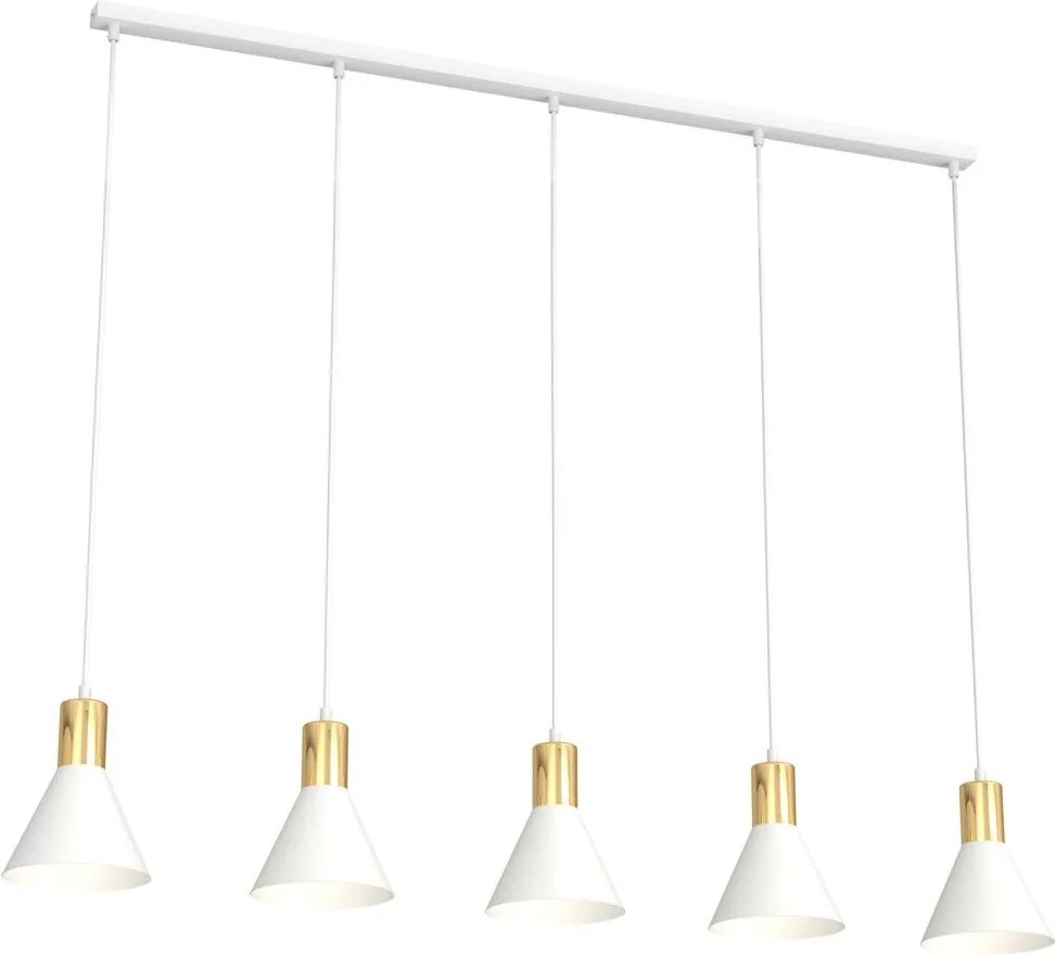 Emibig modern függeszték rosa fehér emi1389/5