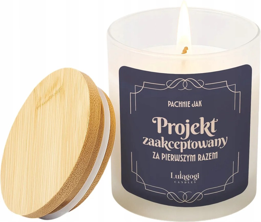 Első alkalommal elfogadott design Szójagyertya Ajándék Grafikusoknak