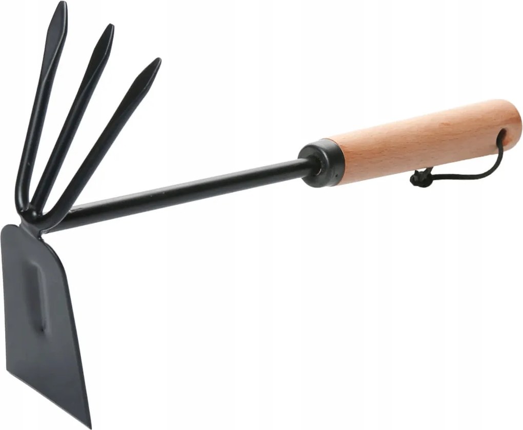 Kerti Kapa villákkal Fa nyél Ültetés Átültetés Talajlazítás