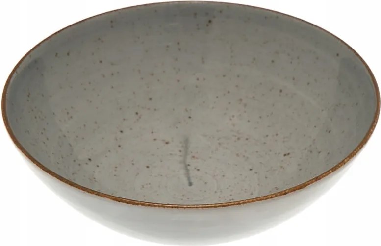 Lubiana Boss Mélytányér Leveshez 1 db 18 cm Földszínek Szürke