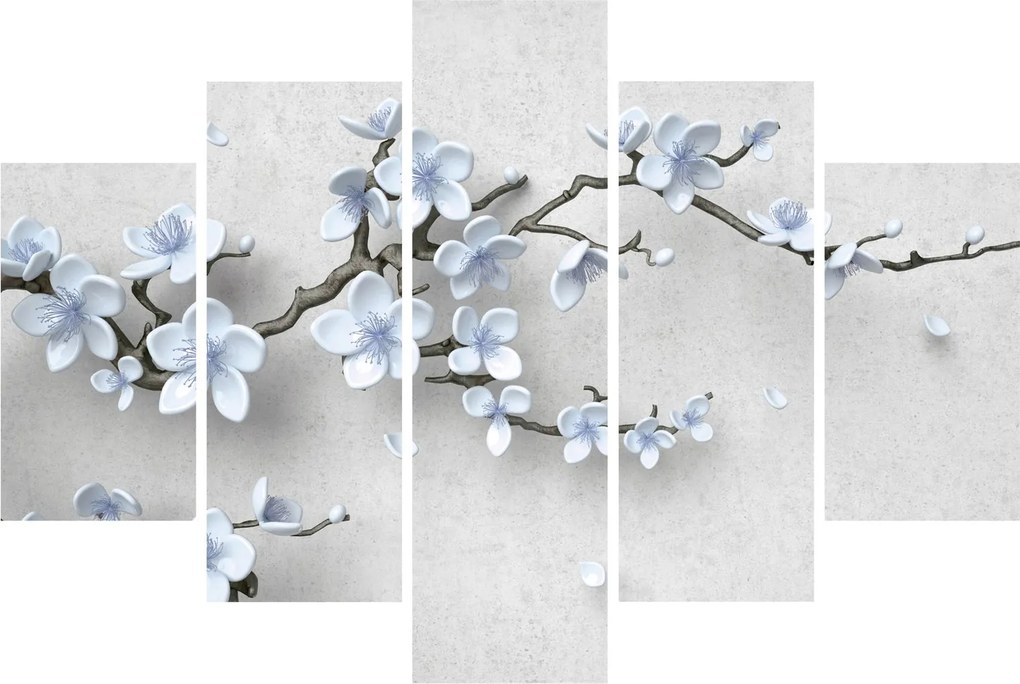 A virágok képe (150x105 cm)