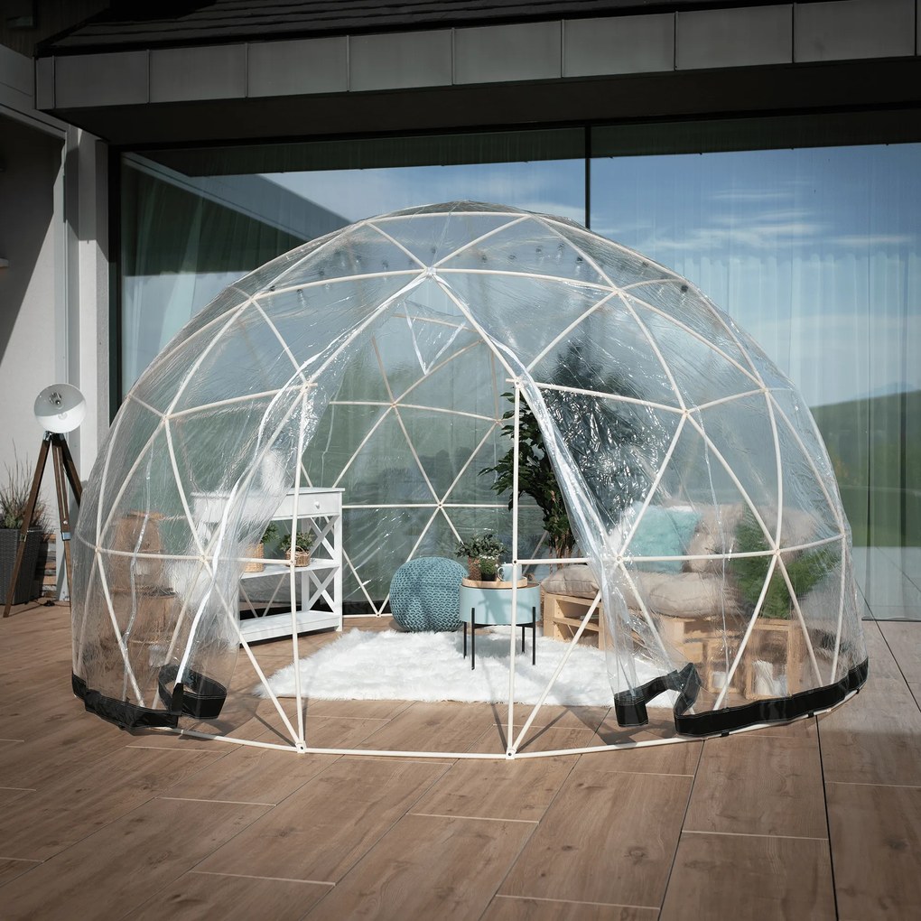 Kerti pavilon, nyári/téli változat, 3,6x2,2m, IGLU