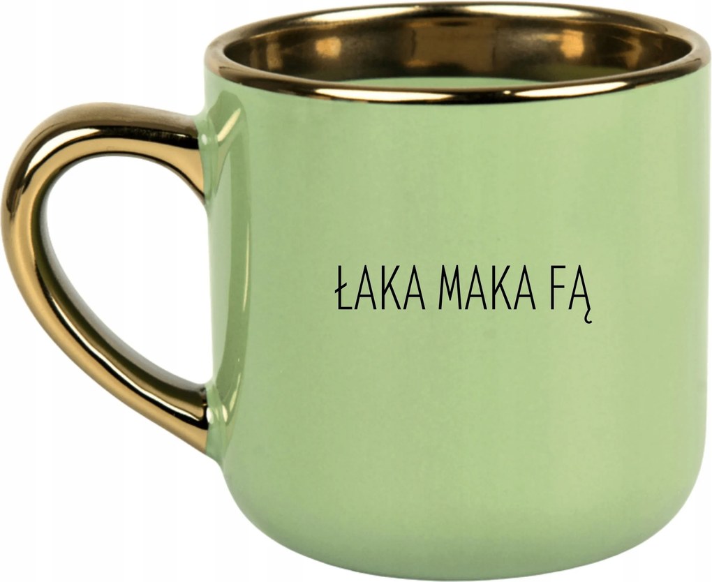 Bögre Zöld 400ml Ajándék Vicces Anyák Napja Mák Fej