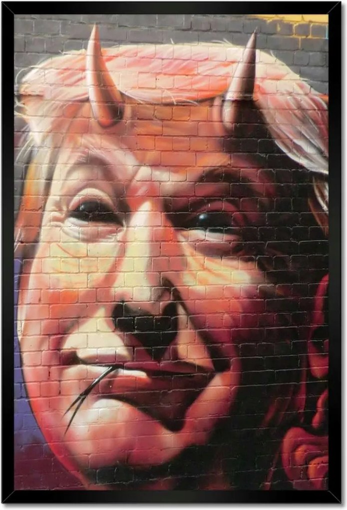 Poszterek keretben 40x60 Graffiti Utcaművészet