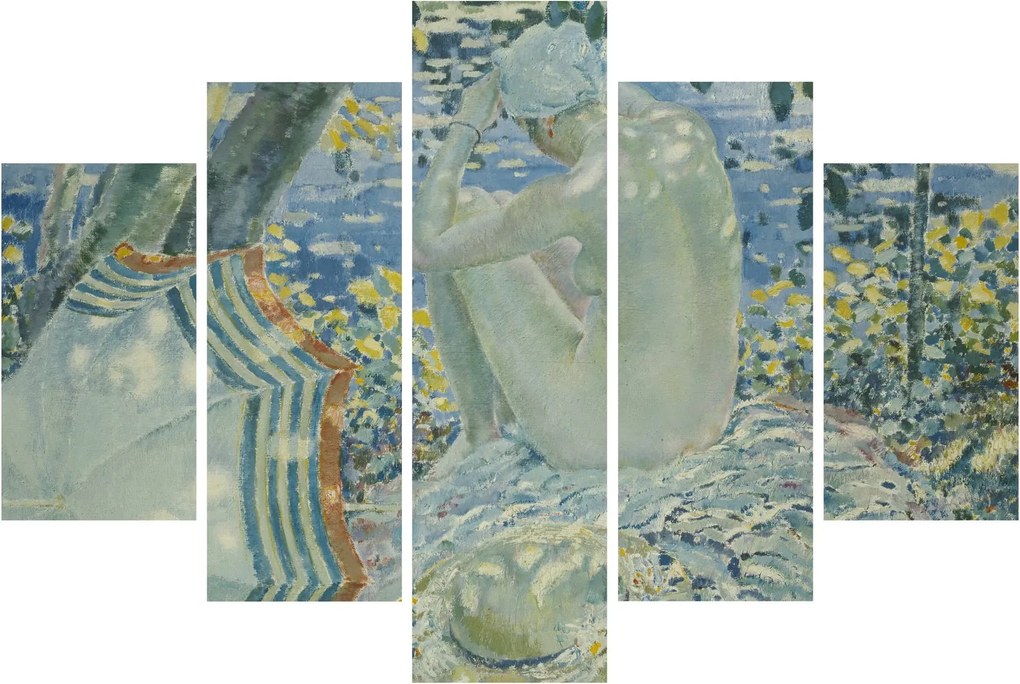Kép - Frederick Carl Frieseke, On the Bank, reprodukciók (150x105 cm)