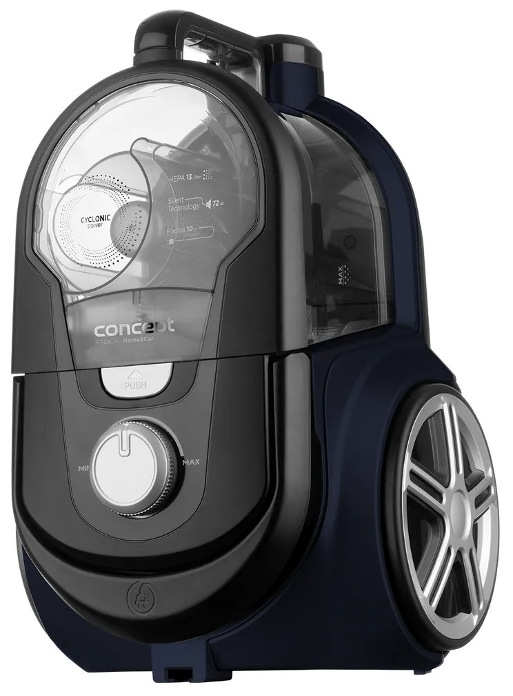 Concept VP5241n zsák nélküli porszívó 4A RADICALHome&amp;Car, 800 W