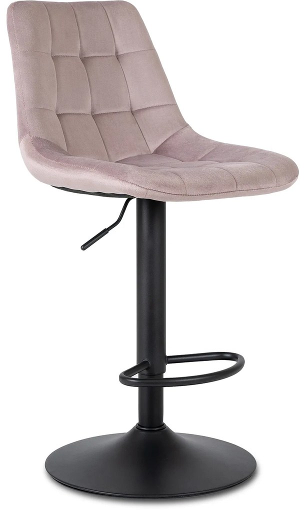 Bárszék Arcos2 velvet rózsaszín